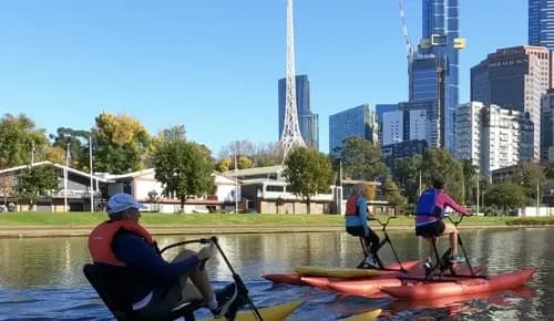 Yarra River Recumbent Waterbike Tour thumbnail