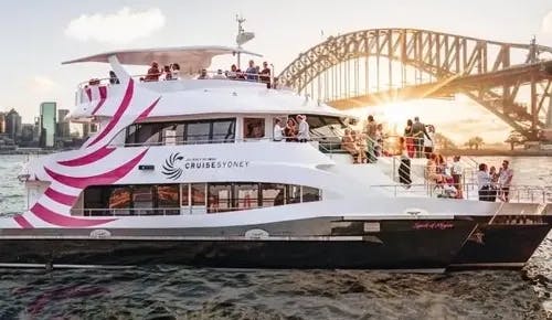 Romantic Sydney Harbour Cruise with Dinner, Dessert, and Breathtaking Views thumbnail